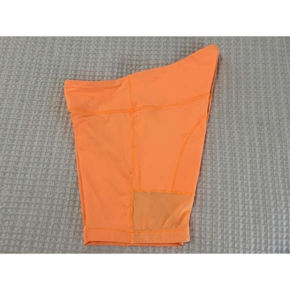 Lululemon Spinerette Short Women’s 8 Orange Creamsicle Pop W7693S - Picture 6 of 10